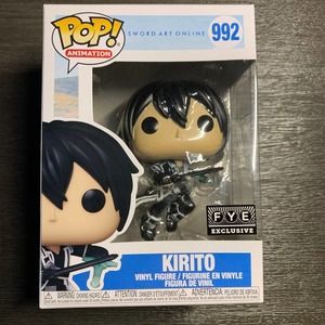 Funko Pop Animation Sword Art Online #992 Kirito with two Swords FYE Exclusive